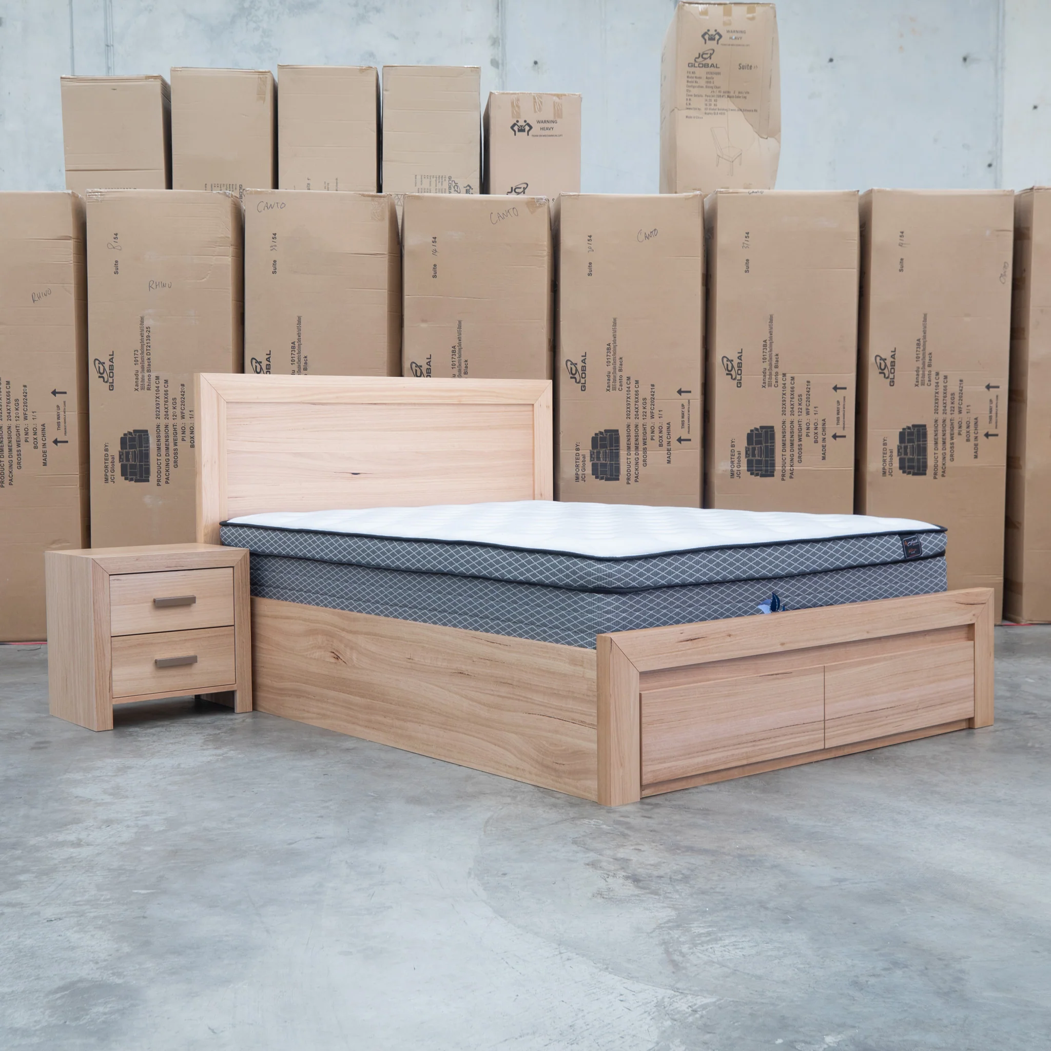 Como Messmate King Storage Bed - Image 17