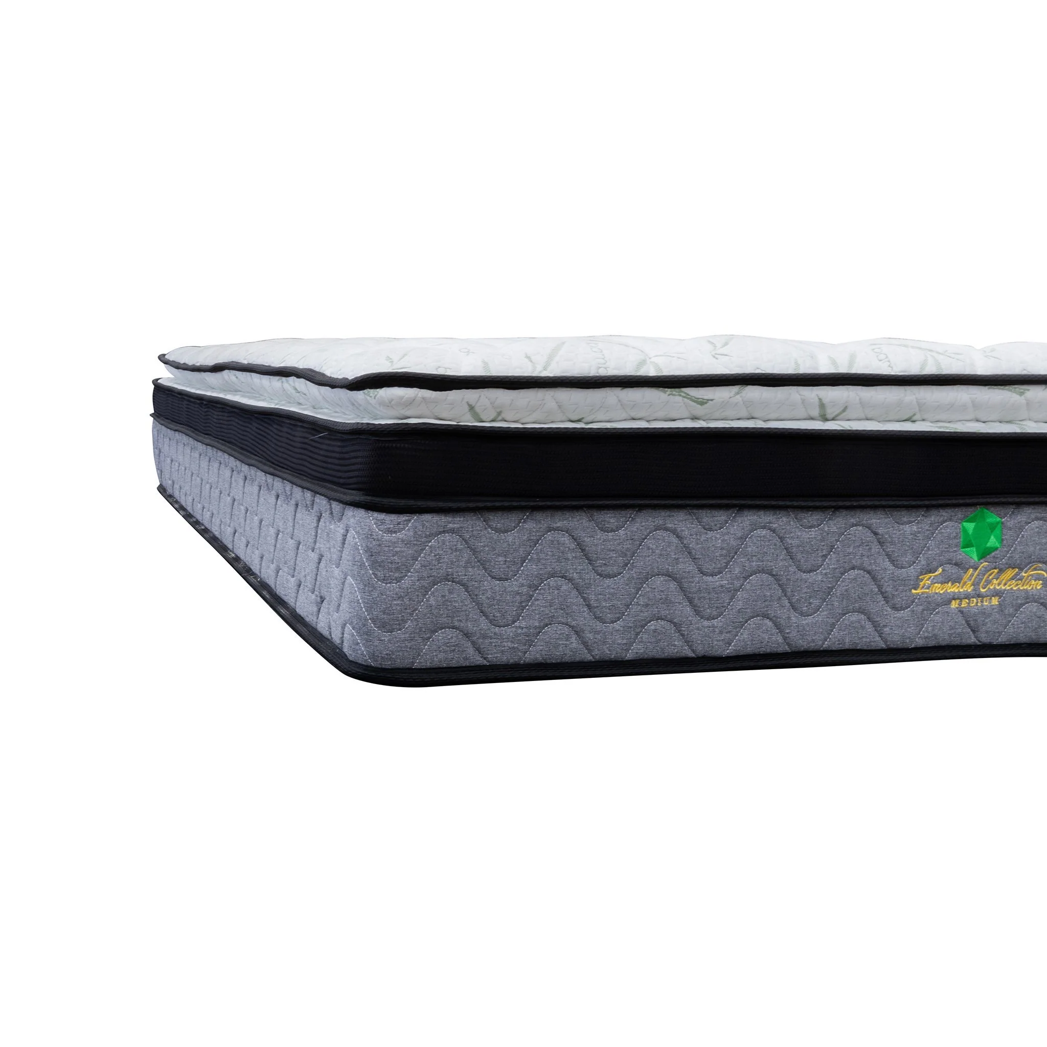Emerald Bamboo Pocket Coil Queen Mattress - Image 6