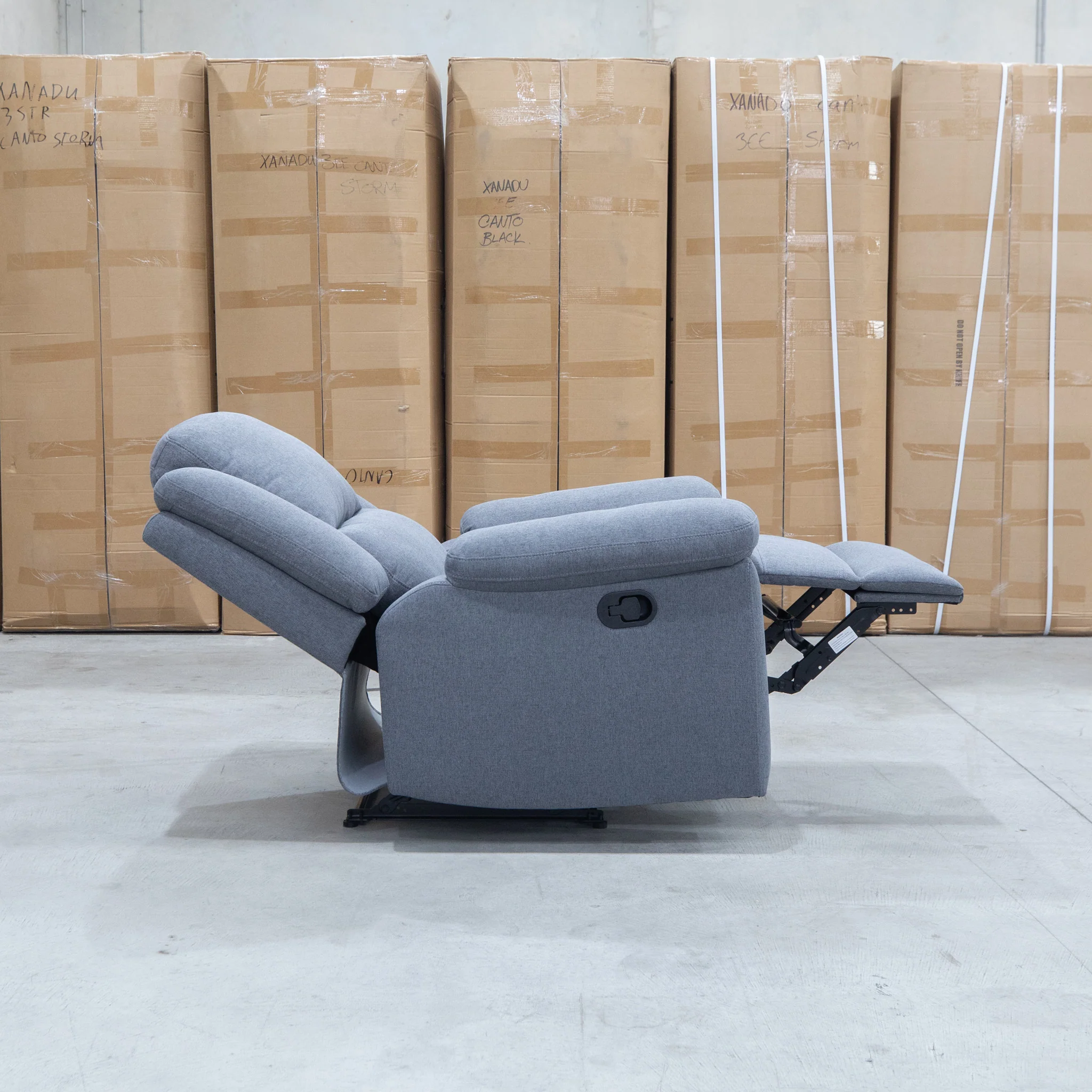 Hayman Single Recliner - Slate - Image 6