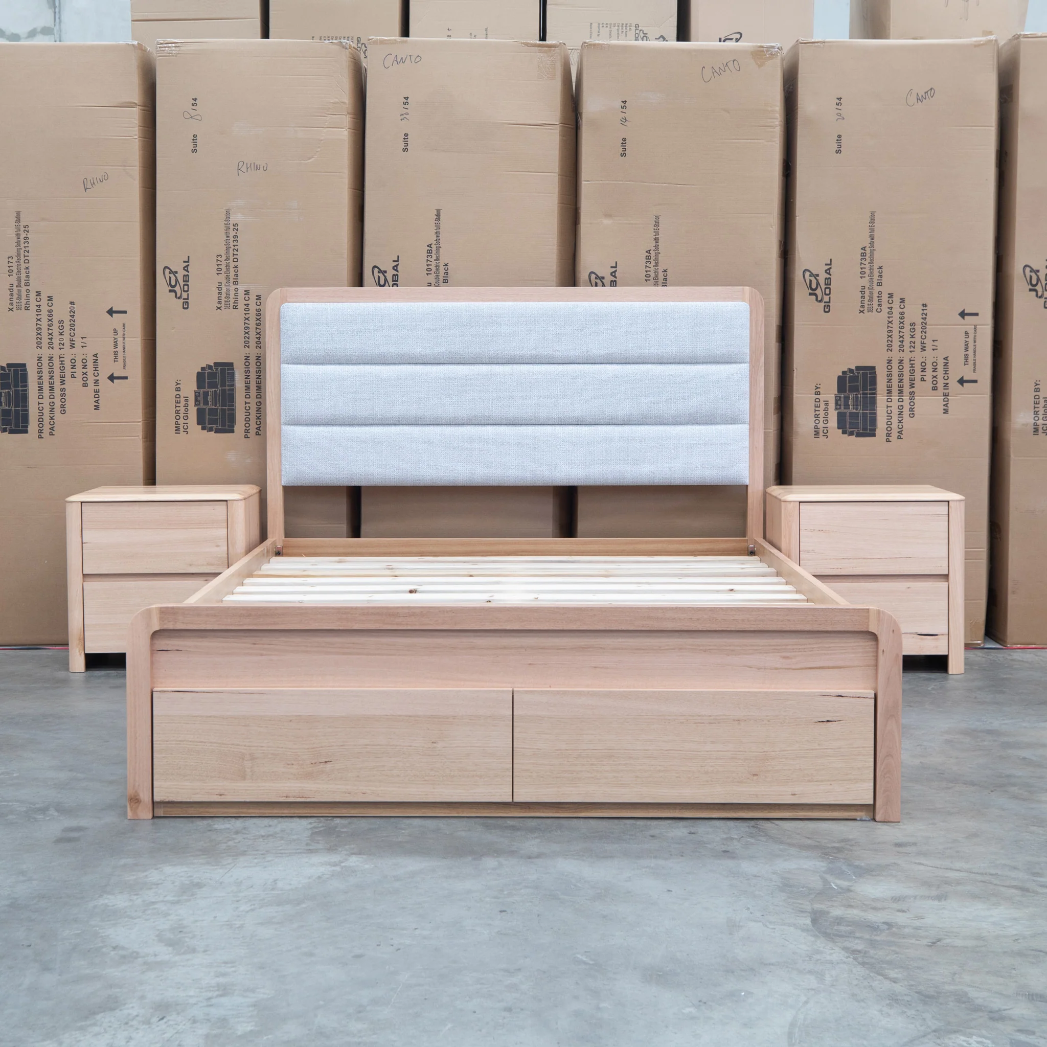 Island Messmate King Storage Bed - Image 11