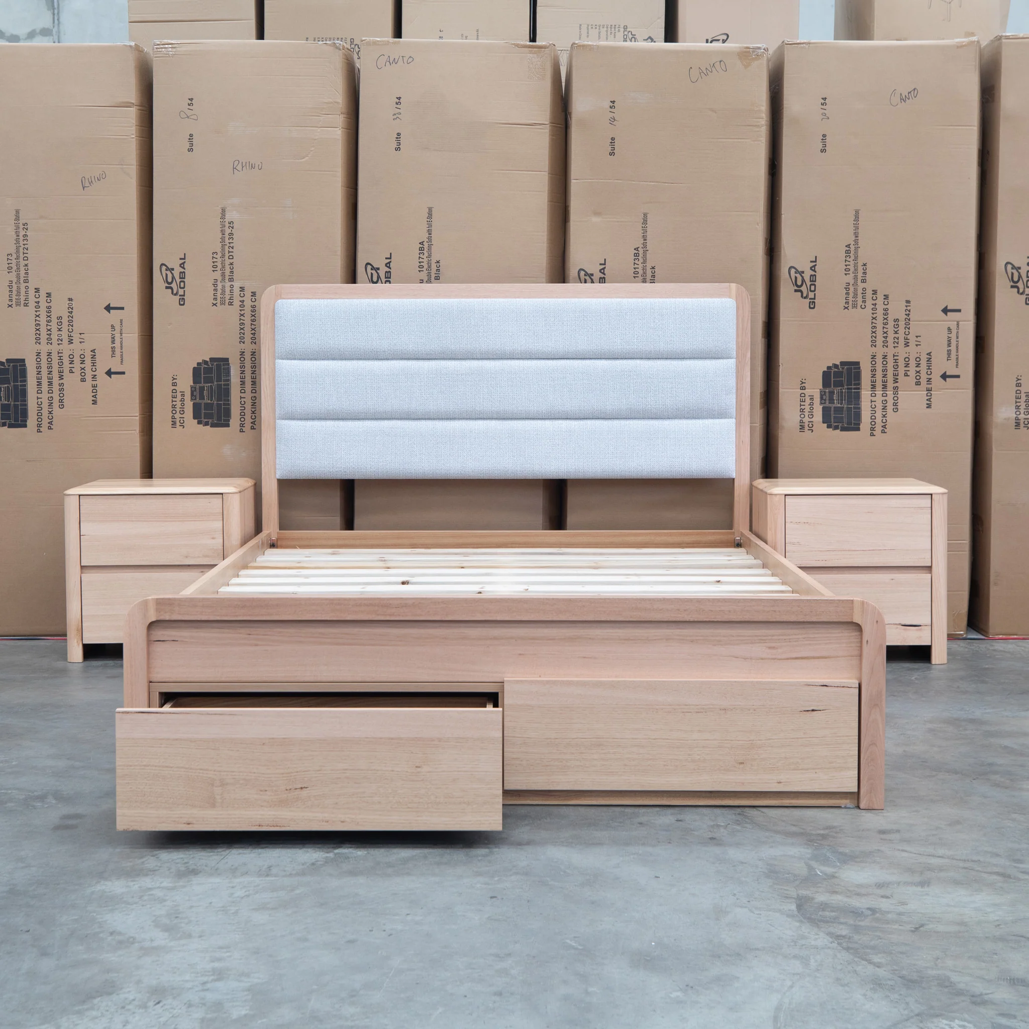 Island Messmate King Storage Bed - Image 12