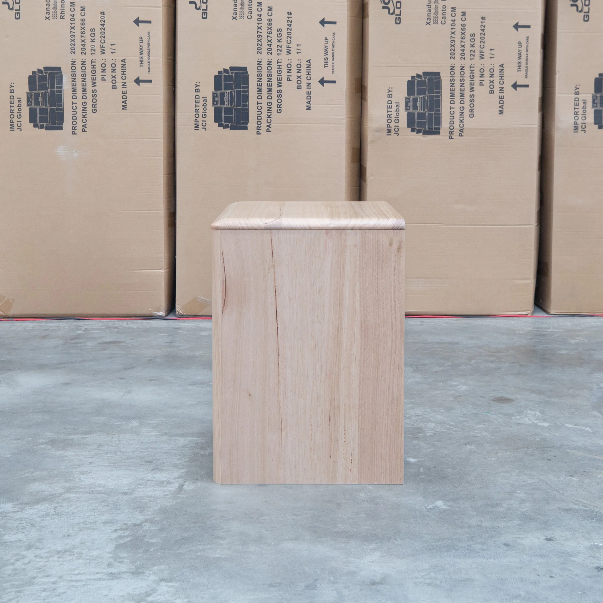 Island Messmate Two Drawer Bedside - Image 7