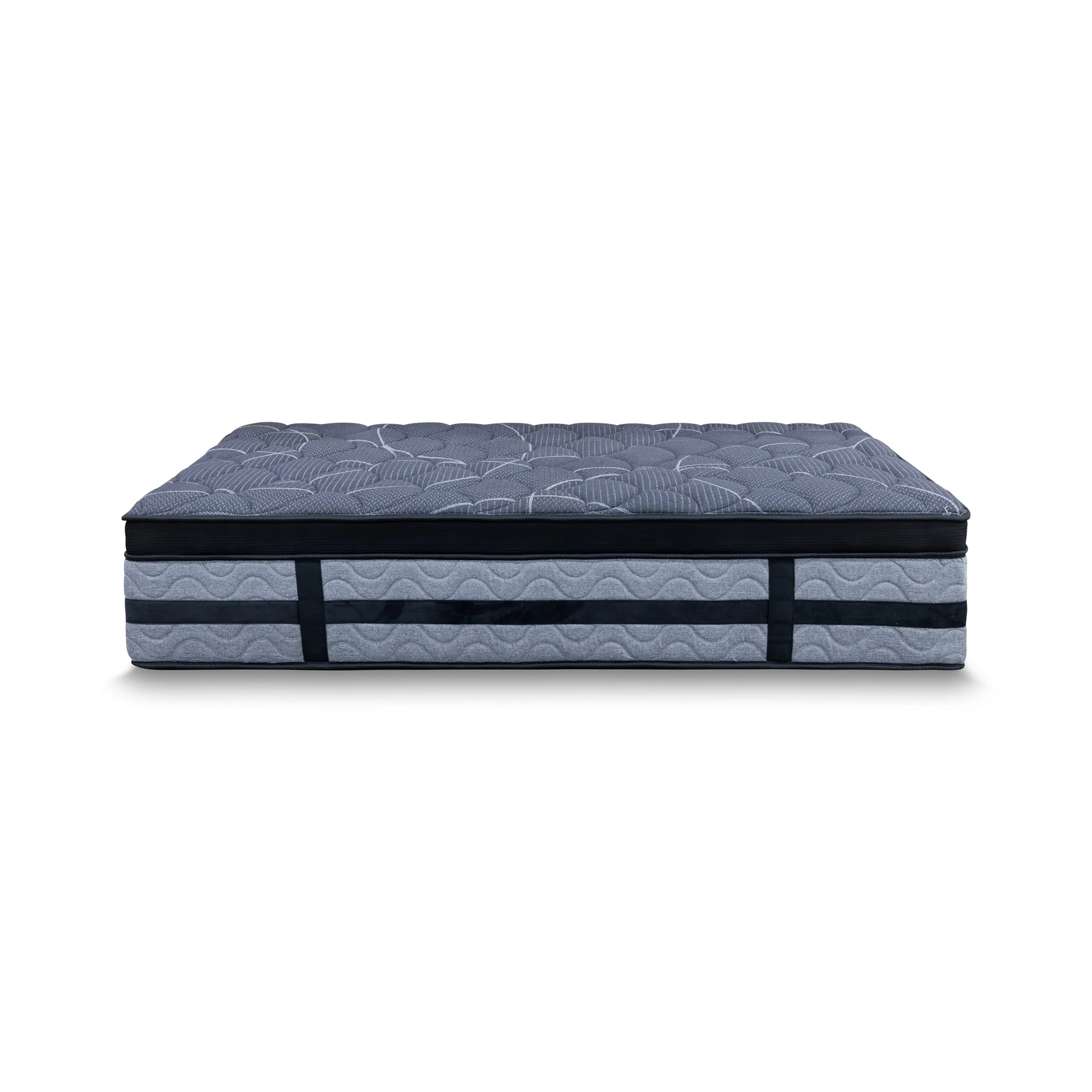 Lux Black Pocket Coil King Single Mattress - Plush - Image 4