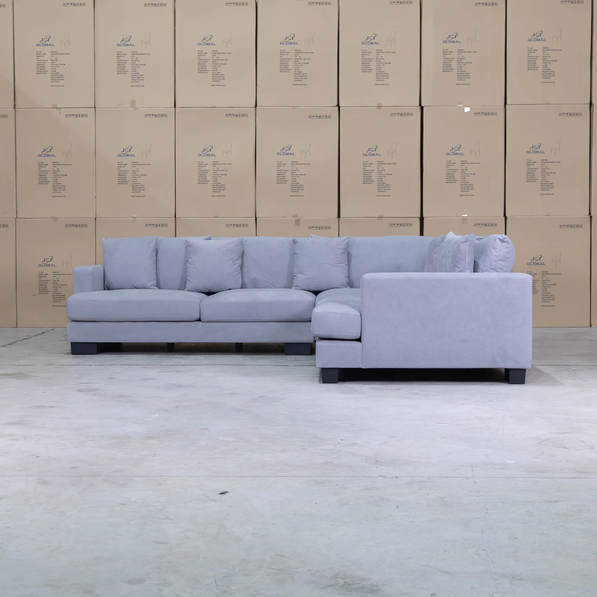 Adelina Deep Seated Corner Lounge - Miss Cloud - Image 3