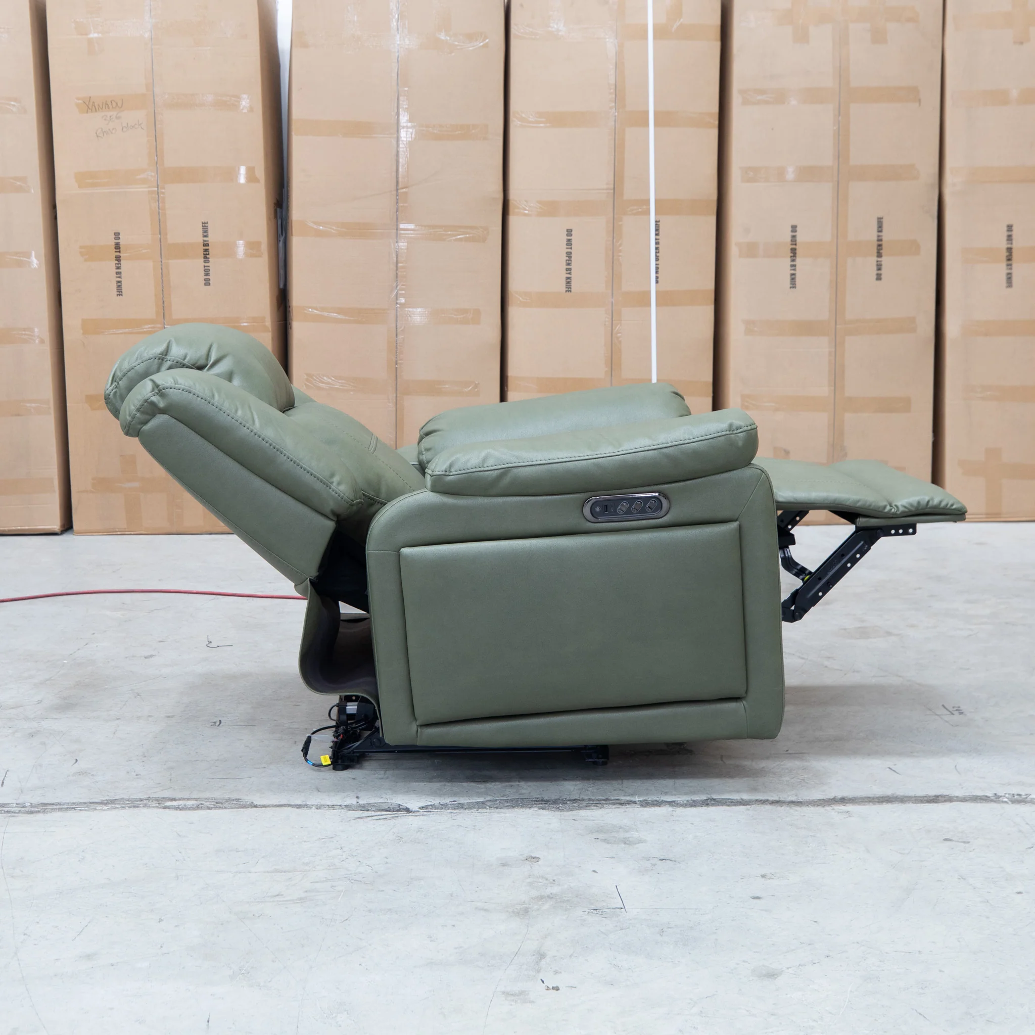Venus Triple-Motor Electric Recliner - Moss - Image 16