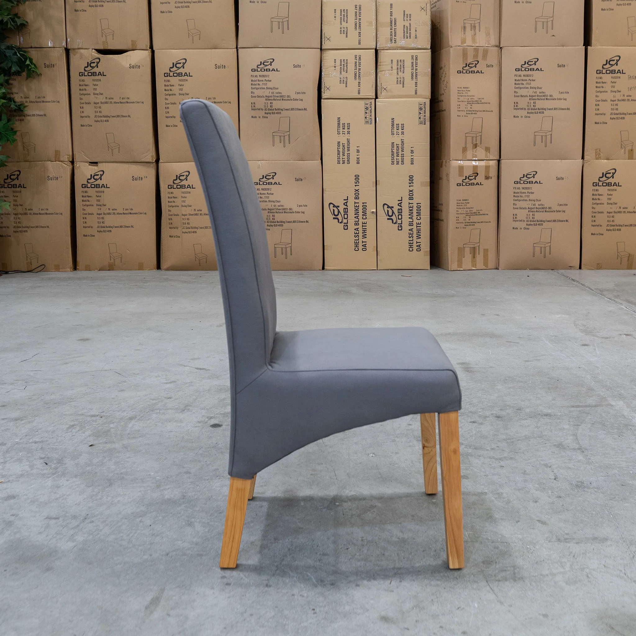 Wellington Dining Chair - Natural - Ash - Image 5